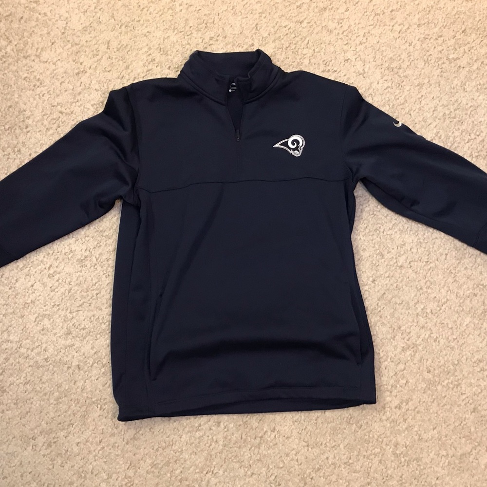 Medium Nike Golf Rams Quarter Zip with pockets